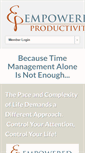Mobile Screenshot of empoweredproductivity.com